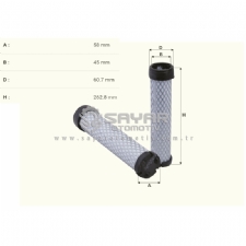 Hava Filtre New Holland T480 Serisi 