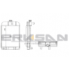 Radyatr Fiat 411-415 4 Sra Normal Sistem Komple BAKIR